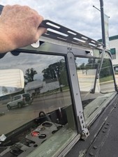 LIGHT BAR MOUNTING BRACKET FOR HMMWV/ HUMVEE / H1 M998 M1123 M1045 Stainless picture