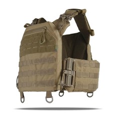 NIR Ukrainian Tactical Plate Carrier Kiborg GU Gen.1 COYOTE Camo MOLLE picture