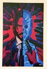 Kickstradomis SDCC 2025 John Wick /35 Virgin Artbook SP Limited picture