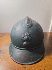 WWI WW1 Military French Army Infanty M1915 RF Helmet picture