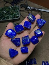 Lapis Lazuli Polished Tumbled   high quality  198 grams from Afghanistan picture
