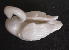 The Lenox Ivory China Swan With COA And Original Box Open Box picture