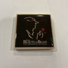 Vintage 1996 Disney's Beauty & the Beast The Broadway Musical Tile Magnet picture
