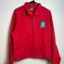 Vintage Sportsmaster VICA Vocational Industrial Clubs of America Red Full Zip XL picture