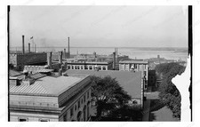 Fall River Massachusetts Rooftop View Standard Postcard COPY RPPC picture