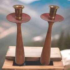 Vtg Rude Osolnik Originals Candle Sticks Set MCM 10