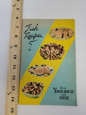 Frozen Fish Advertisement Booklet Skipper Sam Secret Recipe Cookbook Duluth 1949 picture