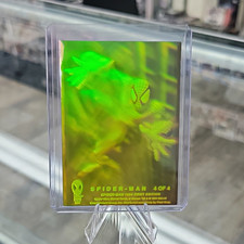 Fleer 1996 Spider-Man 1st Edition Spider-Man Hologram Trading Card #40F4 picture