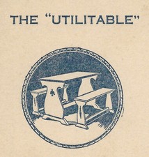 c1925 wheeling WV woodwork. nook makers Scott Lumber Co Bridgeport WEST VIRGINIA picture