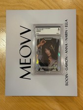 2026 Teleca Limited Meovv Gawon Signature Artist Worn Relic BRG Authentic picture
