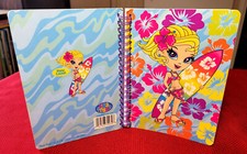 *USED* LISA FRANK  #3003 *Hang Loose Surfer Girl* 5x7