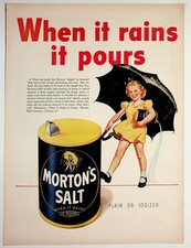 Vintage Morton's Salt 
