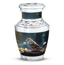 Sparrow Keepsake Cremation Urn: Cherished Remembrance Keepsake picture