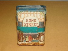 VINTAGE PHILIP MORRIS BOND STREET PIPE SMOKING TOBACCO TIN ****EMPTY***** picture