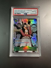 2026 ONE PIECE OP14-EB04 EN Dracule Mihawk Manga Alternate Art #119 PSA 10  picture