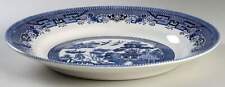 Churchill Willow Blue  Pasta Serving Bowl 989116 picture