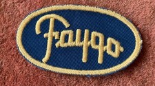 ORIGINAL FAYGO Soda Detroit MI 1940’s 1950’s - Embroidered Patch RARE NOS ICP picture