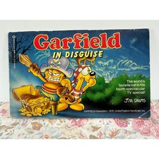 Vintage Garfield in Disguise Jim Davis Ballantine Books 1985 Halloween Pirate picture