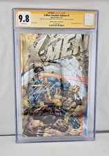 X-Men #1 FOIL 2025 CGC 9.8 Signed 3x Jim Lee, Claremont & Williams picture