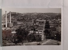 Postcard MO RPPC Hannibal Garden Hill Street View Signs Old Cars Factory Cook I1 picture