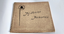 Vtg 1947 Warren IN High School Memories (pictures, autographs, cards) Scrapbook picture