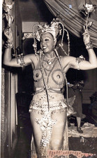 CUBAN TROPICANA NIGHT CLUB JOSEPHINE BAKER PORTRAIT 1950s ARIAS ORIG PHOTO MA93 picture
