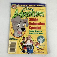 Disney Adventures Magazine Special Animation Special Comic Vintage March 2001 picture