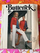 VTG Butterick Vogue Large Pattern Counter Catalog February 1970 picture