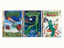 GUMBY 9 COMIC LOT Gumby 1-3 + variant, FCBD '07 + '08, SUMMER + WINTER FUN SP. picture