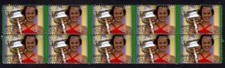 Martina Hingis 1999 Aust Open Mint Tennis Stamp Strip picture