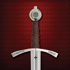 Faithkeeper Knights Templar Sword-Handmade Medieval Crusader Replica-Collectible picture