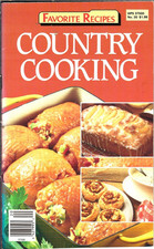 Favorite Recipes Country Cooking Cookbook Booklet 1987 96 Pages Indexed Vintage picture