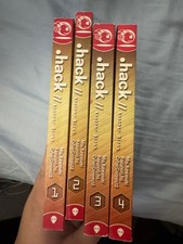 .Hack Another Birth Light Novel 1-4 Complete Nice Condition Novel picture