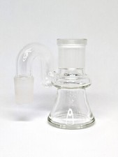 Premium Quality 18mm 90° Mini Dry Ash Catcher Tobacco Water Pipe Bong Bubbler picture