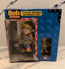 Bob the Builder 2 Pc Holiday Ornament Set Christmas Kurt S. Adler picture