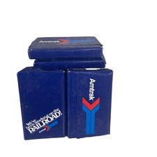 Vintage Amtrak Train Travel Size Mini Bar Soap Unopened Pack 9 Collectible  picture