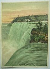 Scenic Victorian Trade Card Niagara Falls Color Lithograph picture
