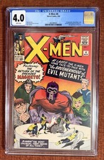 X-MEN #4 • CGC 4.0 W PGS • 1ST SCARLET WITCH, QUICKSILVER, TOAD • WANDAVISION picture