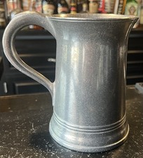 Vintage Colonial Style Carson Pewter Tavern Tankards picture