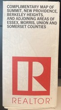 Somerset Essex Morris Union Counties New Jersey Road Map picture