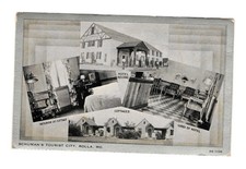 Vintage Schuman's Tourist City Rolla MO Hotel Cottages Postcard picture