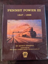 Pennsy Power III by Alvin F. Staufer, Sealed with slight tear on bottom of book picture