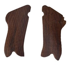 WW1 WW2 German P08 Luger Wood Pistol Grips picture