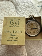 vintage girl scout compass picture
