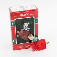 1993 Enesco Have A Cool Christmas Limited Edition Ornament 834467 New picture