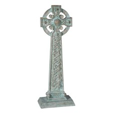 Autom Avalon Gallery Garden Celtic Cross Statue, 23.5