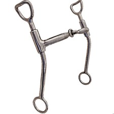 Vintage Myler USA Stainless Shank Sweet Iron Hinged Snaffle MB 32-09 Level 2 picture