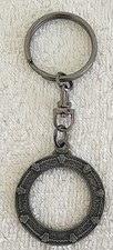 Stargate SG-1 Metal Stargate Ring Keychain Key Ring 2005 MGM Licensed picture