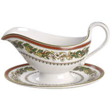 Spode Christmas Rose Gravy Boat & Underplate 8646357 picture