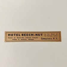 Hotel Beech-Nut Mohawk Valley Anna S Hodge Canajoharie NY 1942 Ad SAK3-S57 picture
